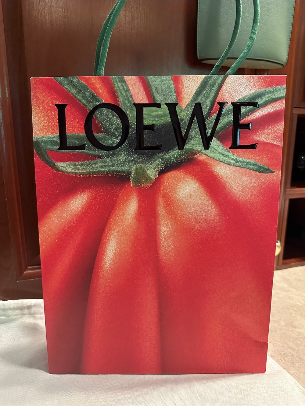 Loewe Mini Crossbody with Gold Anagram. Bonus Cube Charm, Bags Included! - Picture 5 of 13